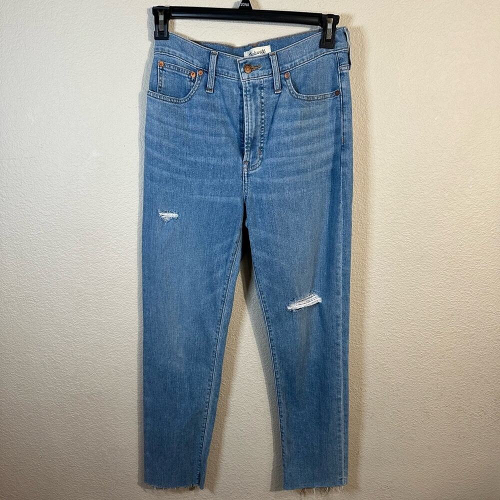 Madewell The Perfect Vintage Stretch Distressed Jeans